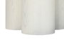 DKD Home Decor Mesa de Comedor Granito MDF 200x100x76 Blanco