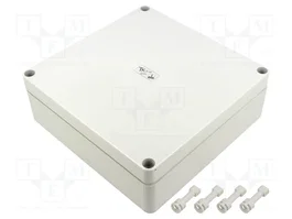 SPELSBERG TK PC 1818-6F-O Carcasa Universal de Policarbonato Gris