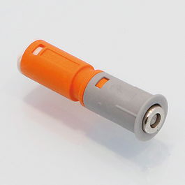 Salice Retenedor Magnético para Pulsador de Embutir para Puertas de Muebles Gris-Níquel