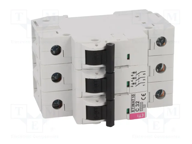 ETI POLAM ETIMAT 10 Interruptor Magnetotérmico 3P 32A 10kA