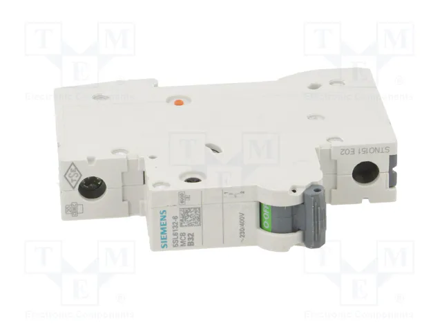 SIEMENS 5SL6132-6 Interruptor magnetotérmico 32A 1P Característica B SIEMENS 5SL6132-6 Interruptor magnetotérmico 32A 1P Característica B