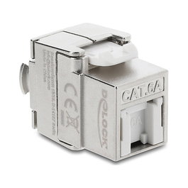 DeLOCK 90706 Módulo Keystone RJ45 Cat.6A blindado sin herramientas