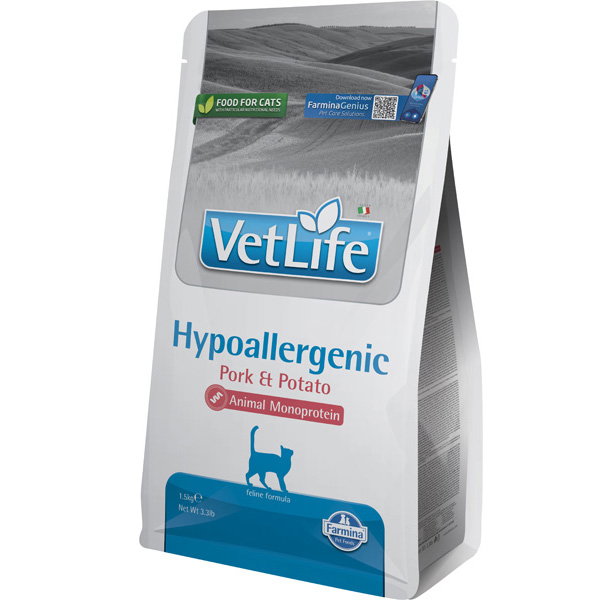 Farmina Vet Life Cat Hypoallergenic Cerdo Adulto 1,5kg Farmina Vet Life Cat Hypoallergenic Cerdo Adulto 1,5kg