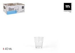 La Mediterranea Vaso Chupito 40ml (Pack de 24 unidades) lifersize