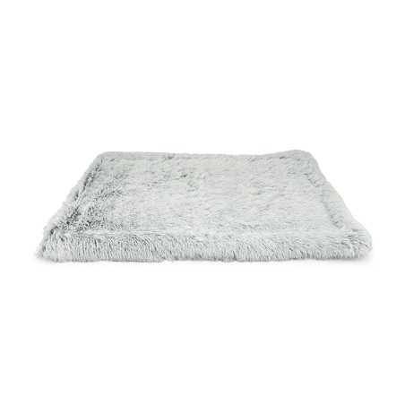 Nayeco Alfombra Relax para Perro de Máximo Confort Doble Cara Pelo Suave y Tela Ante 120x80x4 cm Gris y Blanco Nayeco Alfombra Relax para Perro de Máximo Confort Doble Cara Pelo Suave y Tela Ante 120x80x4 cm Gris y Blanco