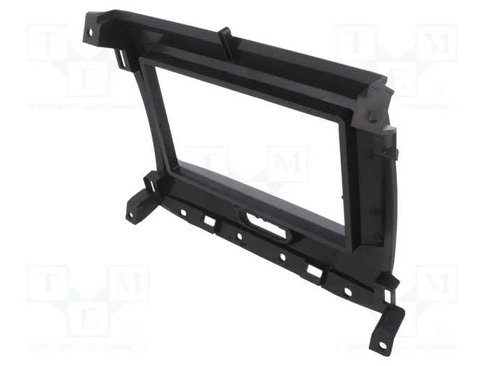 ACV Bastidor de montaje de radio para Ford Ranger (XL) 2016-2020, 2 DIN, negro