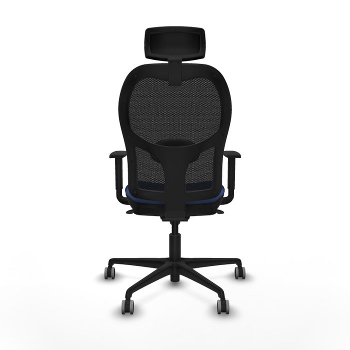 PIQUERAS Y CRESPO Silla de oficina Jorquera con mecanismo Sincro, Azul marino y Negro PIQUERAS Y CRESPO Silla de oficina Jorquera con mecanismo Sincro, Azul marino y Negro