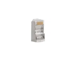 Lanberg PLS-6000EZ Conector RJ-45 Cat6 F/UTP (FTP) Gris - Paquete de 100 Piezas