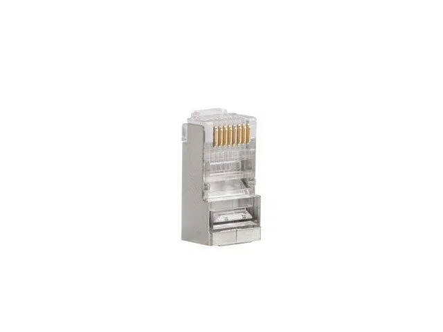 Lanberg PLS-6000EZ Conector RJ-45 Cat6 F/UTP (FTP) Gris - Paquete de 100 Piezas