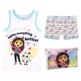 Cerdá Pijama de Tirantes Single Jersey con Neceser Gabby's Dollhouse Rosa Talla 4 Años
