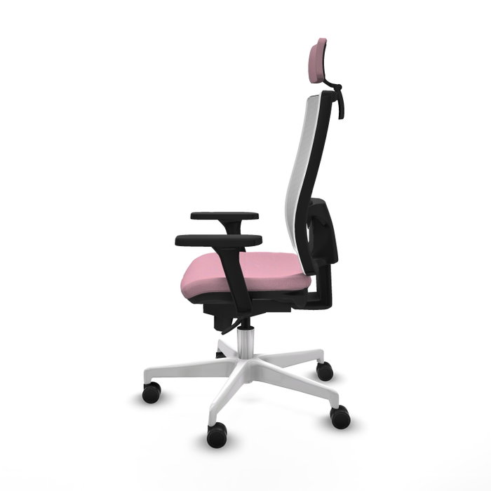 PIQUERAS Y CRESPO Silla de oficina Horna Rosa con mecanismo Sincro PIQUERAS Y CRESPO Silla de oficina Horna Rosa con mecanismo Sincro