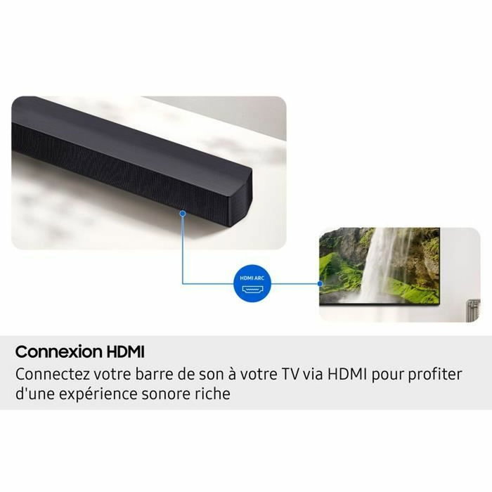 Samsung Barra de sonido HW-B460F/XE de 2.1 canales con Subwoofer inalámbrico Samsung Barra de sonido HW-B460F/XE de 2.1 canales con Subwoofer inalámbrico