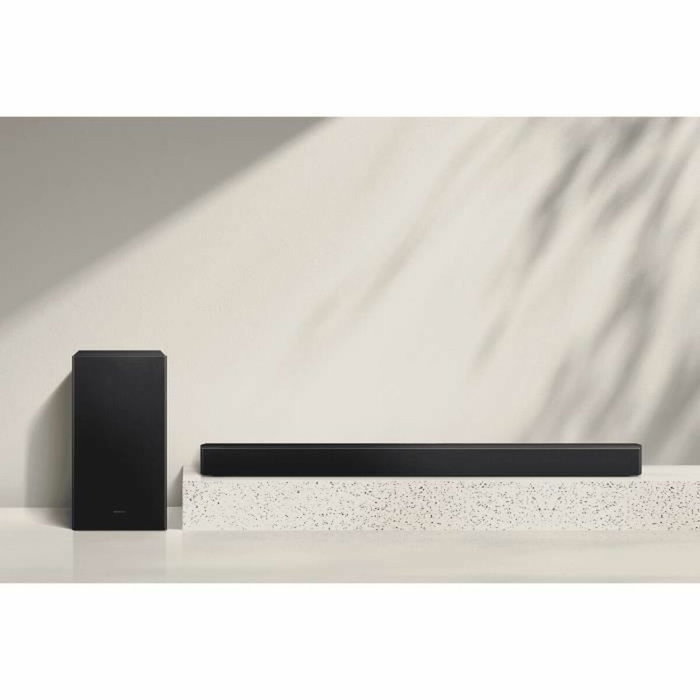 Samsung Barra de sonido HW-B460F/XE de 2.1 canales con Subwoofer inalámbrico Samsung Barra de sonido HW-B460F/XE de 2.1 canales con Subwoofer inalámbrico