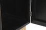 DKD Home Decor Armario Oriental Negro 110 x 50 x 180 cm