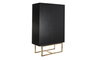 DKD Home Decor Armario Oriental Negro 110 x 50 x 180 cm