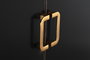 DKD Home Decor Armario Oriental Negro 110 x 50 x 180 cm