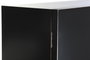 DKD Home Decor Armario Oriental Negro 110 x 50 x 180 cm