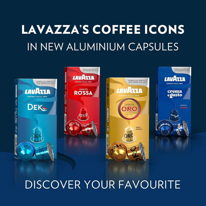 Lavazza Crema e Gusto Classico Cápsulas para Nespresso, Caja de 10