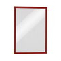 Durable Duraframe Magnetic A3 Rojo Pack 5