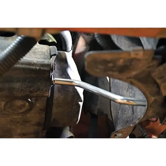 Powertrac Llave Cuadrada para Tapón de Drenaje - Acero de Precisión - 8-10 mm