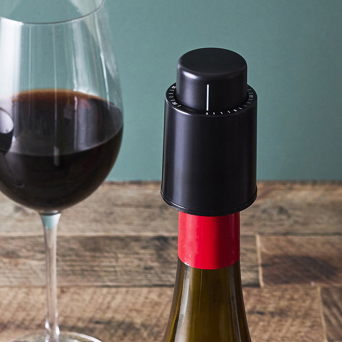 Cook Concept Tapón de vino al vacío con fecha Cook Concept Tapón de vino al vacío con fecha