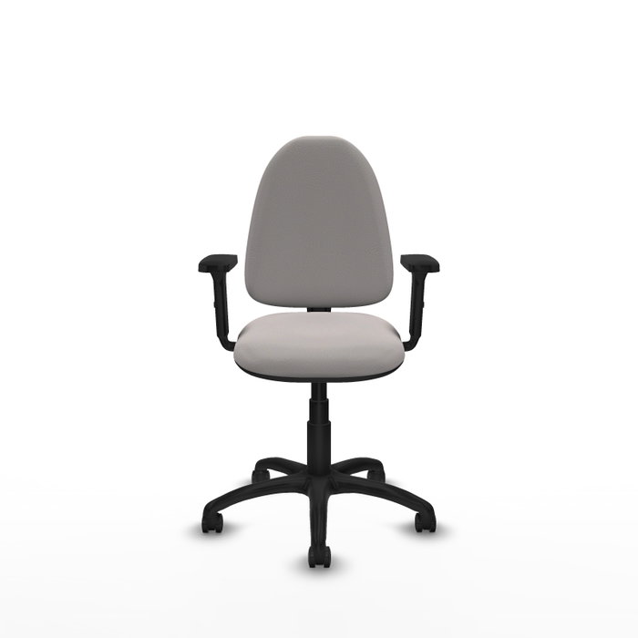 PIQUERAS Y CRESPO Silla de oficina Aýna Blanca con Brazos 2D PIQUERAS Y CRESPO Silla de oficina Aýna Blanca con Brazos 2D