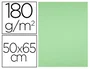 Liderpapel Cartulina Verde pistacho 50x65 cm 180 g