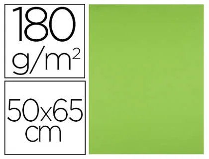 Liderpapel Cartulina Verde pistacho 50x65 cm 180 g Liderpapel Cartulina Verde pistacho 50x65 cm 180 g