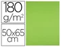 Liderpapel Cartulina Verde pistacho 50x65 cm 180 g