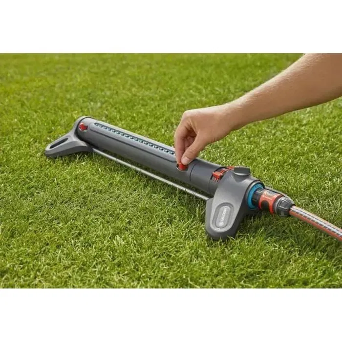 Gardena 18714-20 Aspersor Oscilante AquaZoom L para Superficies de 28 a 350m²