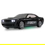 AMEWI 21110 Coche de Carreras RC Drift Muscle Car 4WD 1:20 Escala Negro RTR con Iluminación, Motor Eléctrico, 2.4 GHz, 15 km/h, para +8 Años