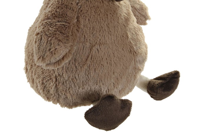 DKD Home Decor Sujetapuertas Cottage Blanco Beige Poliester 22 x 25 x 22 cm (4 Unidades)