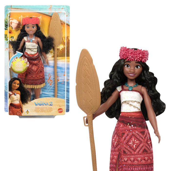 Mattel Muñeca Musical Vaiana Disney Princess