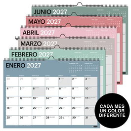 MIQUELRIUS Calendario Design Chromat 2027 Mensual A3