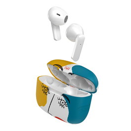 TNB XCLUSIV Auriculares TWS ART 3 con base de carga blanco