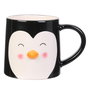 The Concept Factory Mug 400 Ml Animales (mapache, panda, oso polar, pingüino) de Dolomita