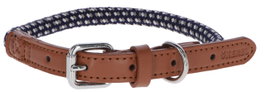 Kerbl Collar Phoenix Marrón/Azul 40-55cm 9mm