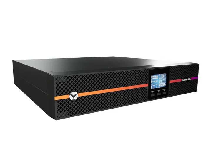 Vertiv Liebert GXE3-2000IRT2UXL SAI UPS Doble Conversión 2kVA 1800W 8 Salidas AC Montaje Rack/Torre 2U