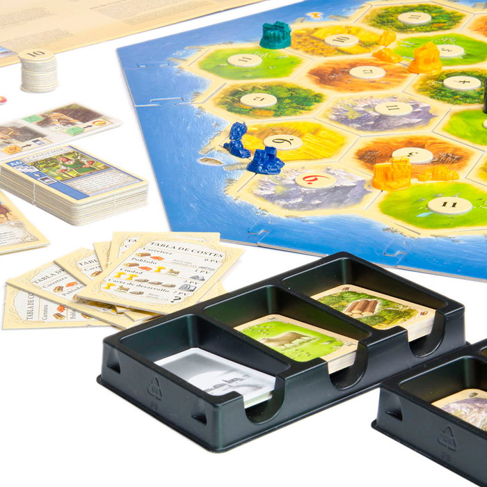 Devir Catan Plus con Expansiones y Escenarios para 3-6 Jugadores Devir Catan Plus con Expansiones y Escenarios para 3-6 Jugadores