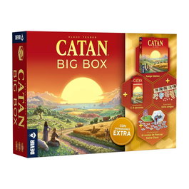 Devir Juego de Mesa Catan Big Box - Edición Completa con Juego Base, Expansiones y Escenarios Alternativos (PEGI 10)