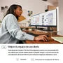 HP Monitor Series 3 Pro 23.8" FHD IPS 100Hz para Oficina Negro, Pantalla 60.5 cm (1920x1080), Low Blue Light, VESA, con HDMI/DP/VGA, Ref: 324pf 9u5j5ut