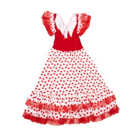 Flamenco Complemento Flamenco VS-ROB-LRO Talla 12 Rojo