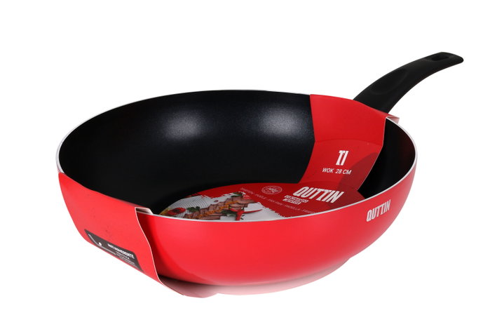 Quttin Sartén Wok Roja Infinity 28,3 cm