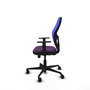 PIQUERAS Y CRESPO Silla de oficina Jorquera Sincro/Traslack Morado y Azul