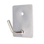 Hantums Pack de 3 Perchas Medianas Adhesivas Cromadas 26x43mm
