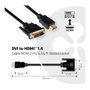 Club 3D CAC-1210 Cable Adaptador DVI Dual Link a HDMI 1.4 de 2m
