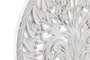 DKD Home Decor Decoración de Pared MDF Árbol Desgastado Blanco
