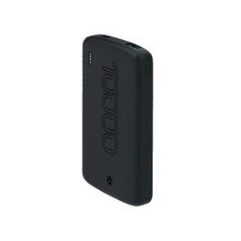 Celly PBE10000EVOBK Batería Externa Power Bank 10000 mAh Litio - Negro, con Puertos USB Tipo C y USB A, Entrada y Salida 5V/2A