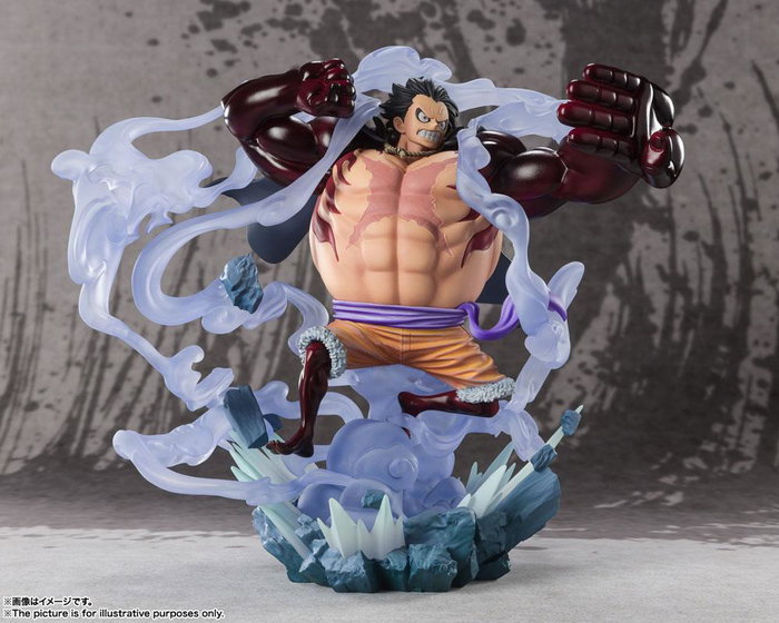 Bandai Tamashii Nations One Piece FiguartsZERO Extra Battle Monkey D. Luffy Gear 4 Battle of Monsters on Onigashima