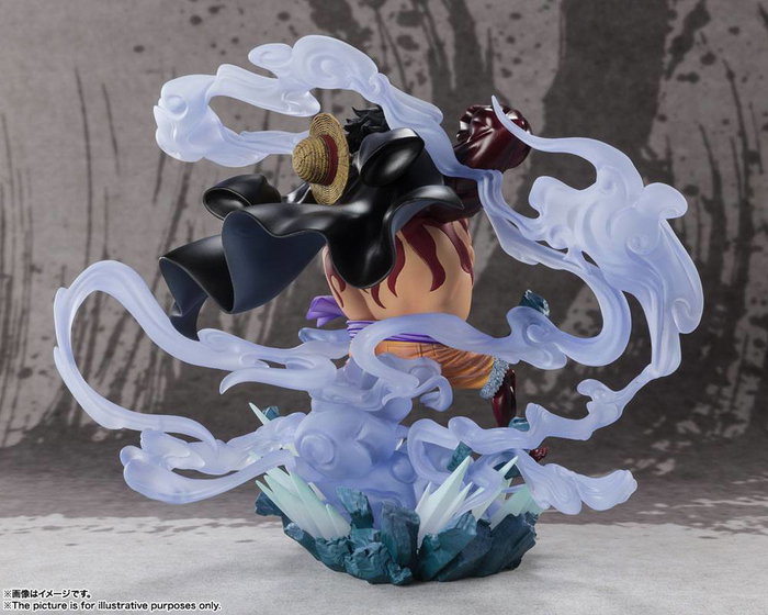 Bandai Tamashii Nations One Piece FiguartsZERO Extra Battle Monkey D. Luffy Gear 4 Battle of Monsters on Onigashima